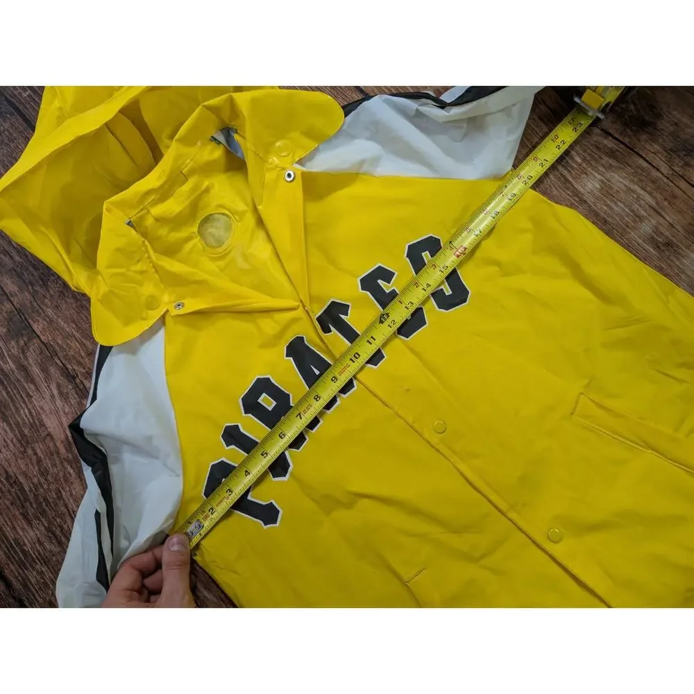 Vintage Youth XL Pittsburgh Pirates Rain Jacket Lays Baseball MLB Mcdonalds